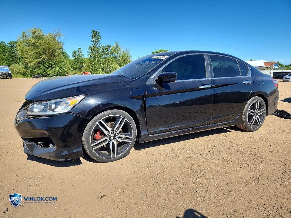 2016 HONDA ACCORD SPORT – Lot 55669476 auction photo