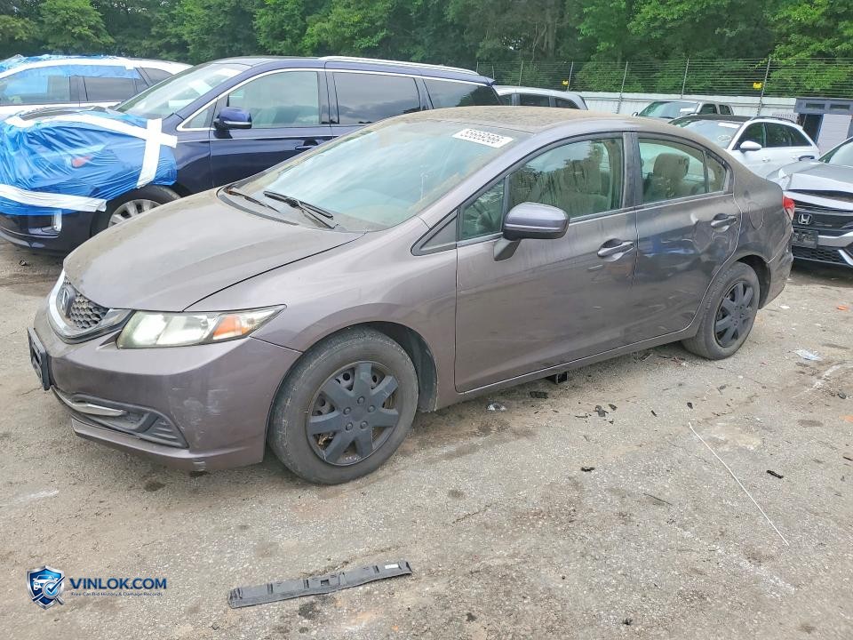 2015 HONDA CIVIC LX – Lot 55669566 auction photo