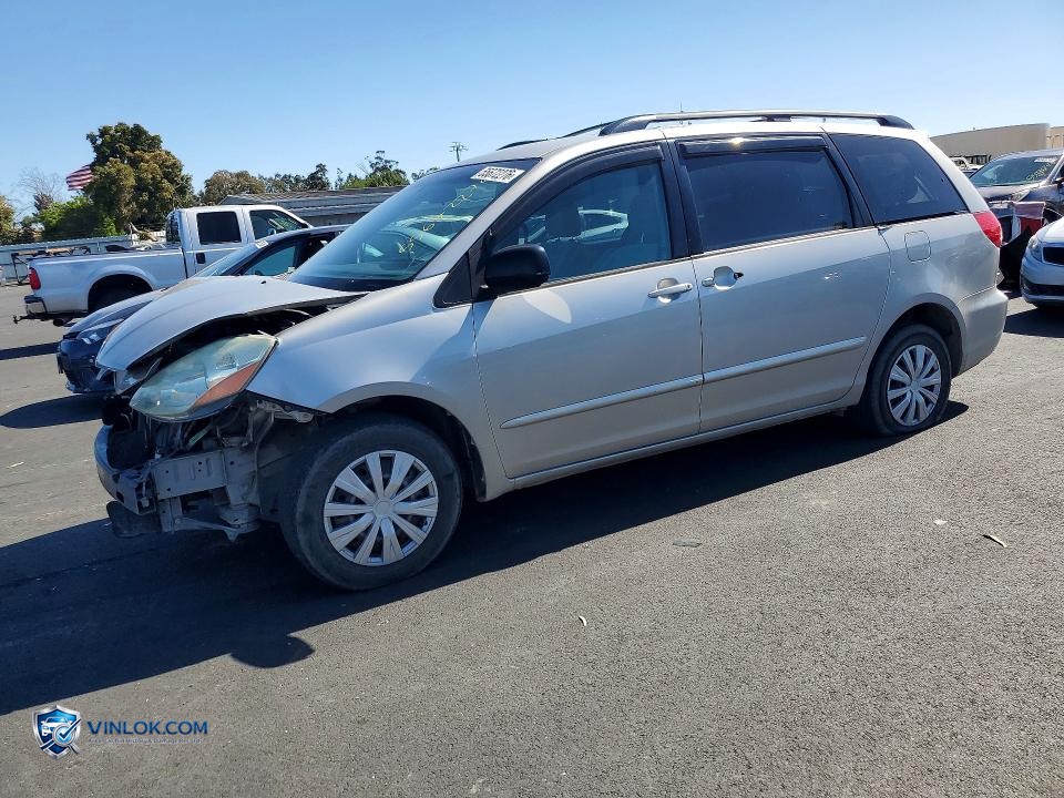 2006 TOYOTA SIENNA LE 8 PASSENGER – Lot 55672276 auction photo