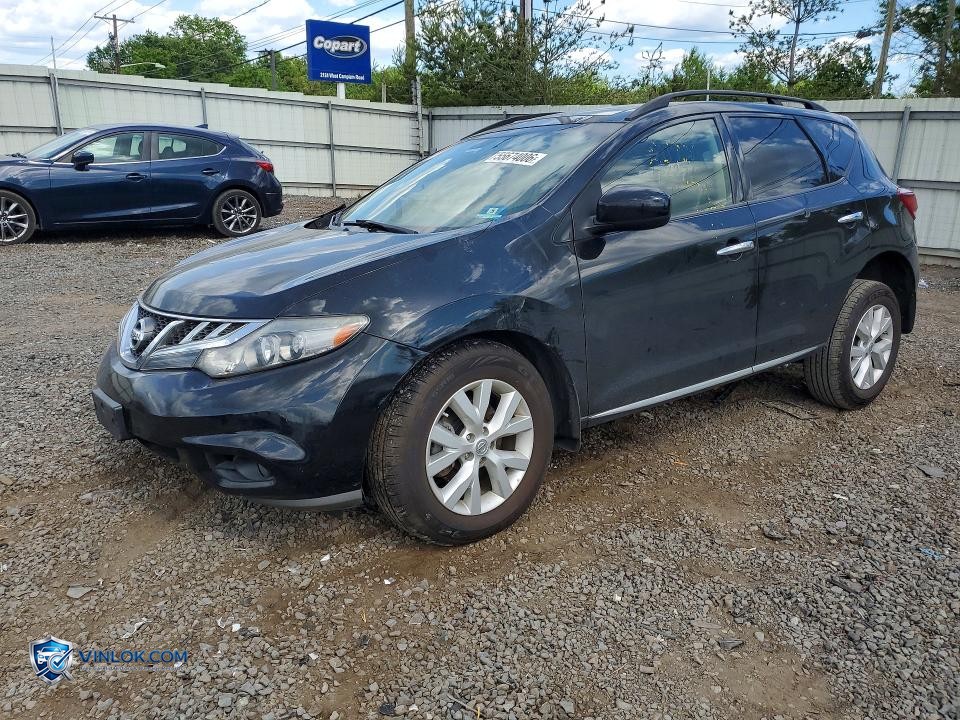 2014 NISSAN MURANO SL – Lot 55674006 auction photo