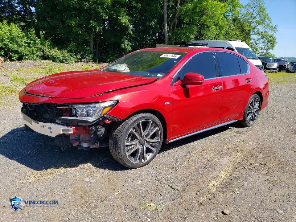 2020 ACURA RLX SPORT HYBRID ADVANCE – Lot 55677146 auction photo