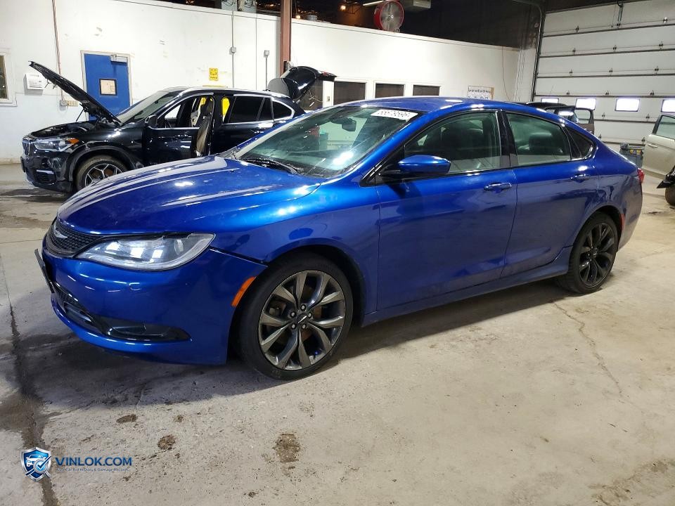2016 CHRYSLER 200 S – Lot 55679596 auction photo