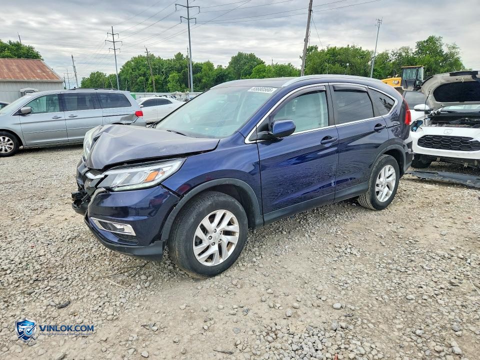 2016 HONDA CR-V EXL – Lot 55680566 auction photo