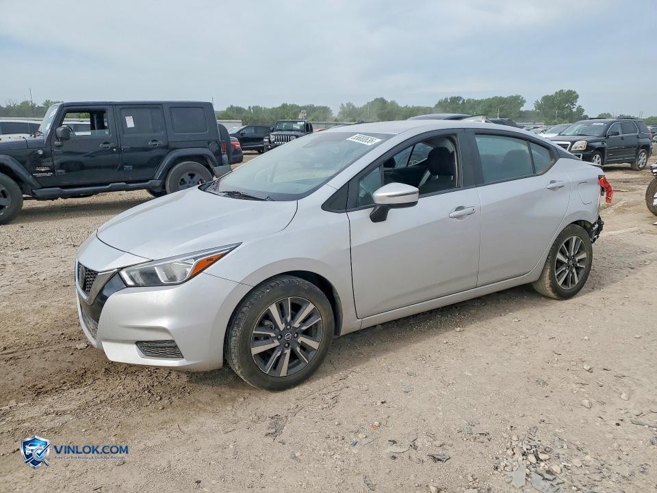 2021 NISSAN VERSA SV – Lot 55680636 auction photo