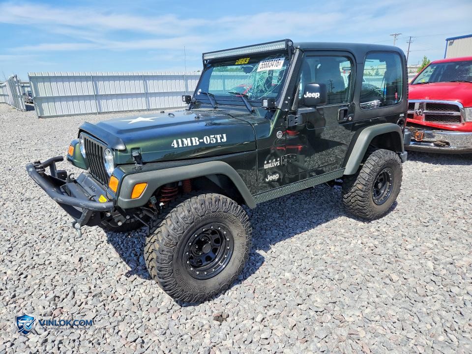 2005 JEEP WRANGLER X – Lot 55683416 auction photo