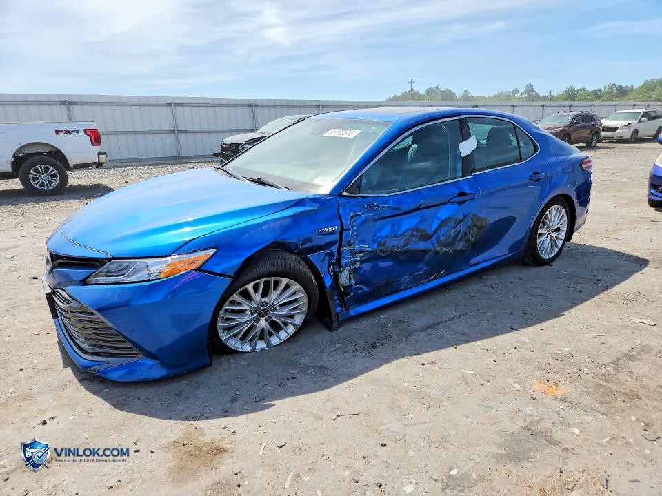 2020 TOYOTA CAMRY XLE – Lot 55683516 auction photo