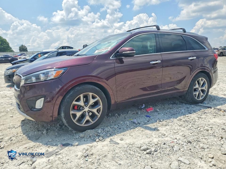 2016 KIA SORENTO SX V6 – Lot 55684966 auction photo