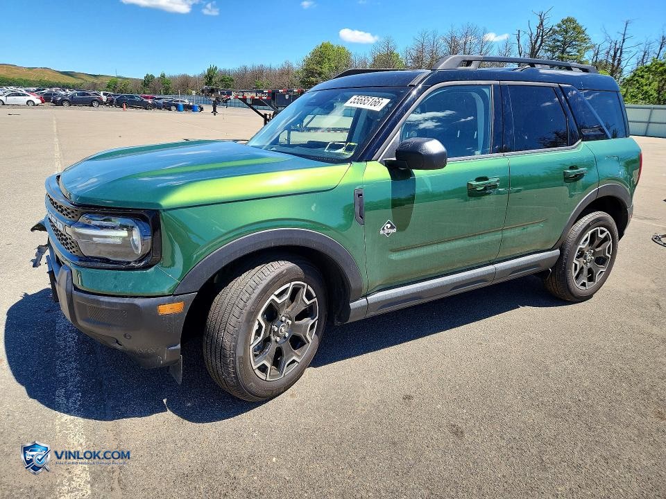 2025 FORD BRONCO SPORT OUTER BANKS – Lot 55685166 auction photo
