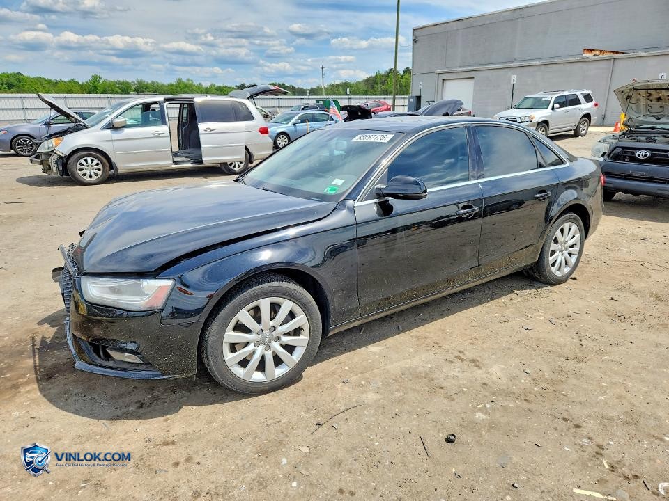 2013 AUDI A4 PREMIUM – Lot 55687176 auction photo