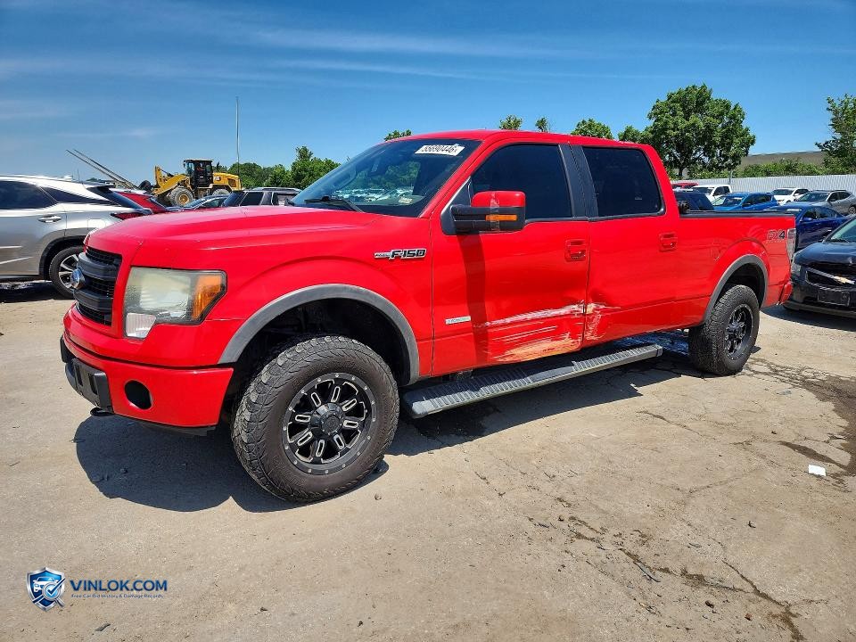 2013 FORD F150 SUPERCREW – Lot 55690446 auction photo