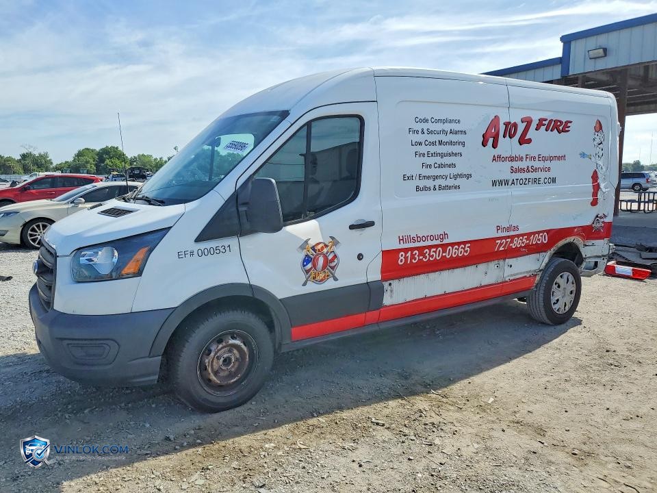 2020 FORD TRANSIT 250 DELIVERY VAN – Lot 55690896 auction photo
