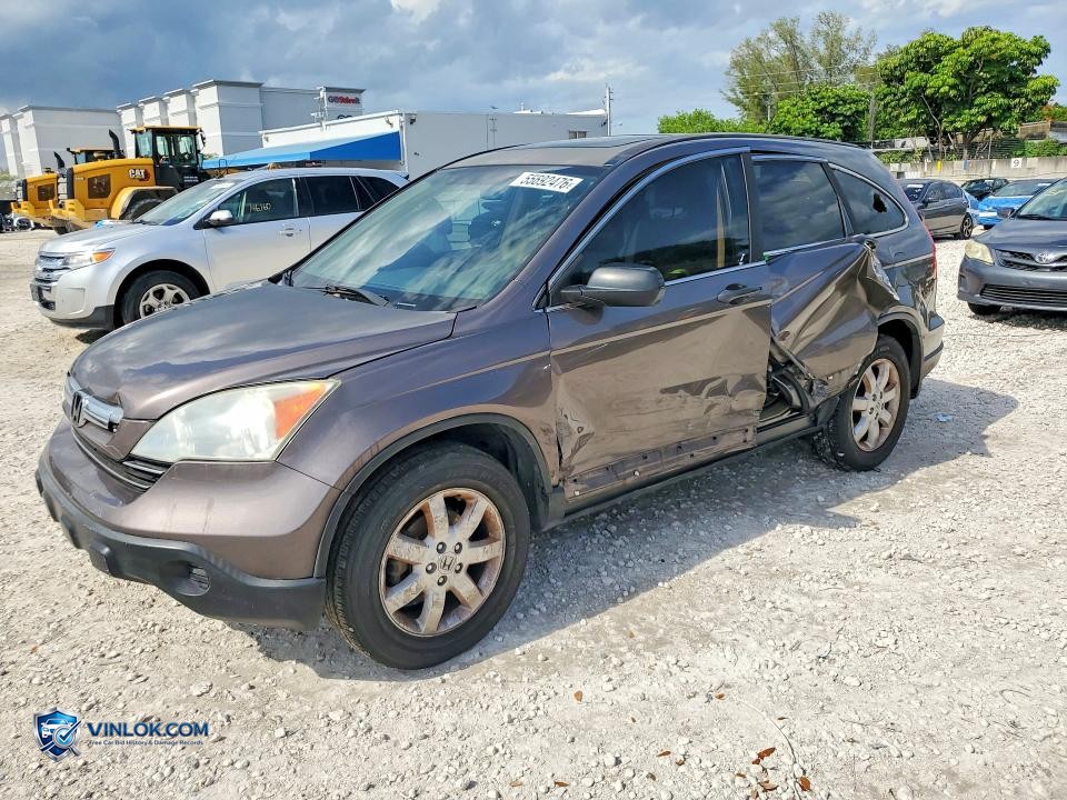 2009 HONDA CR-V EX – Lot 55692476 auction photo