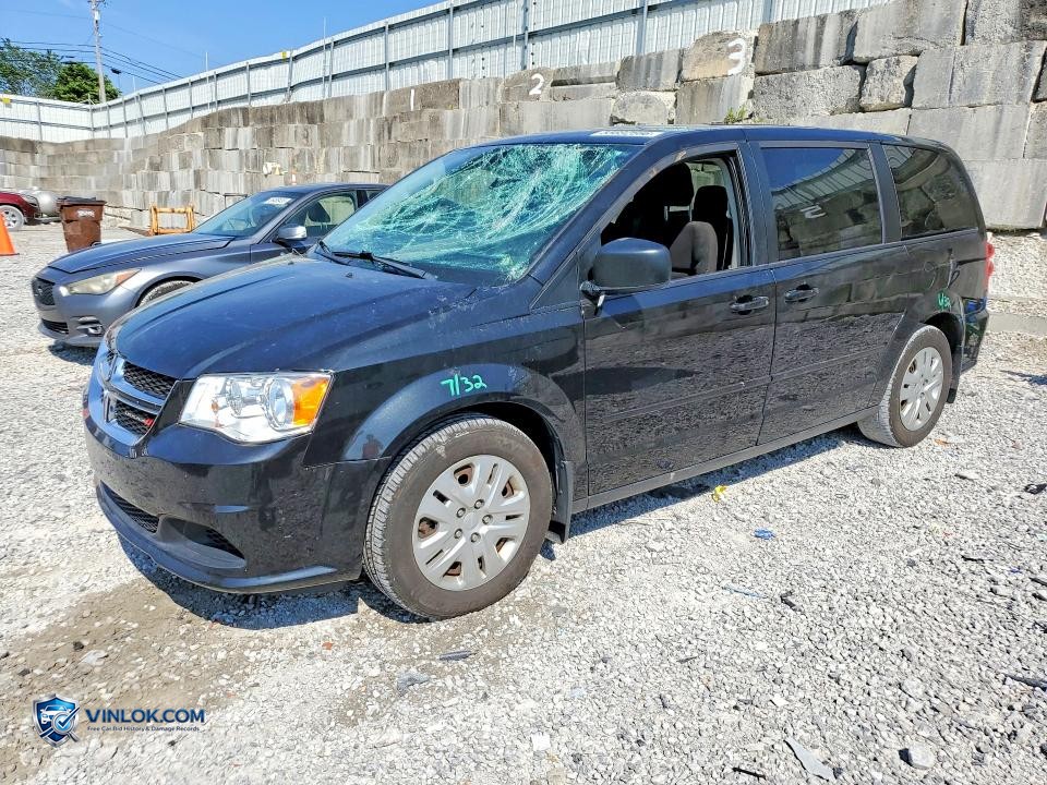 2016 DODGE GRAND CARAVAN SE – Lot 55692666 auction photo