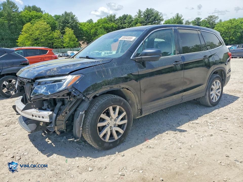 2019 HONDA PILOT LX – Lot 55694886 auction photo