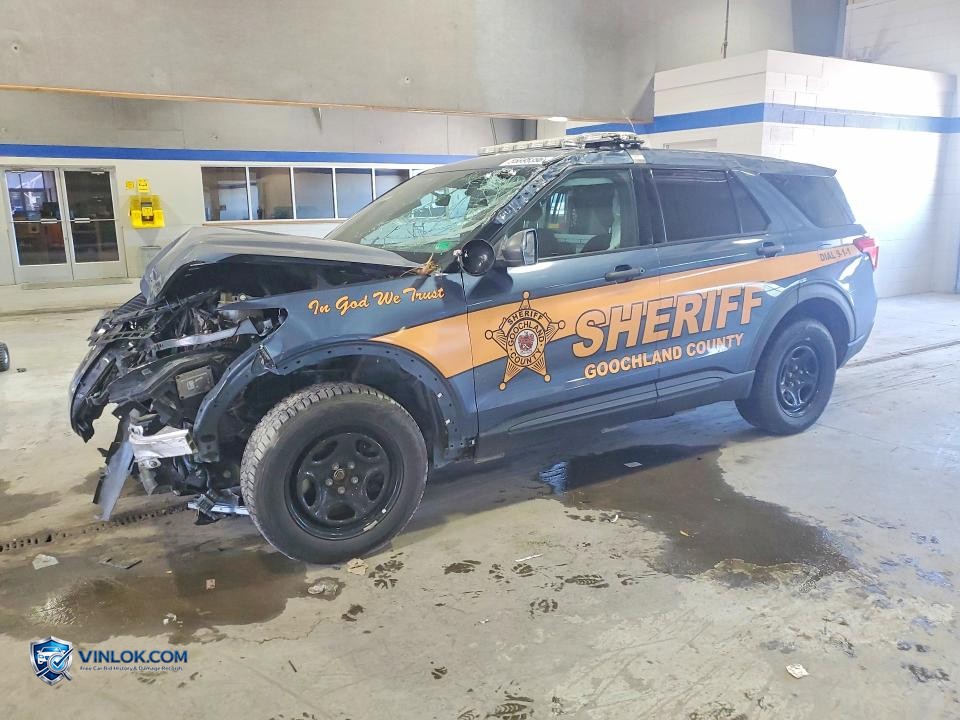 2021 FORD EXPLORER POLICE INTERCEPTOR – Lot 55695396 auction photo