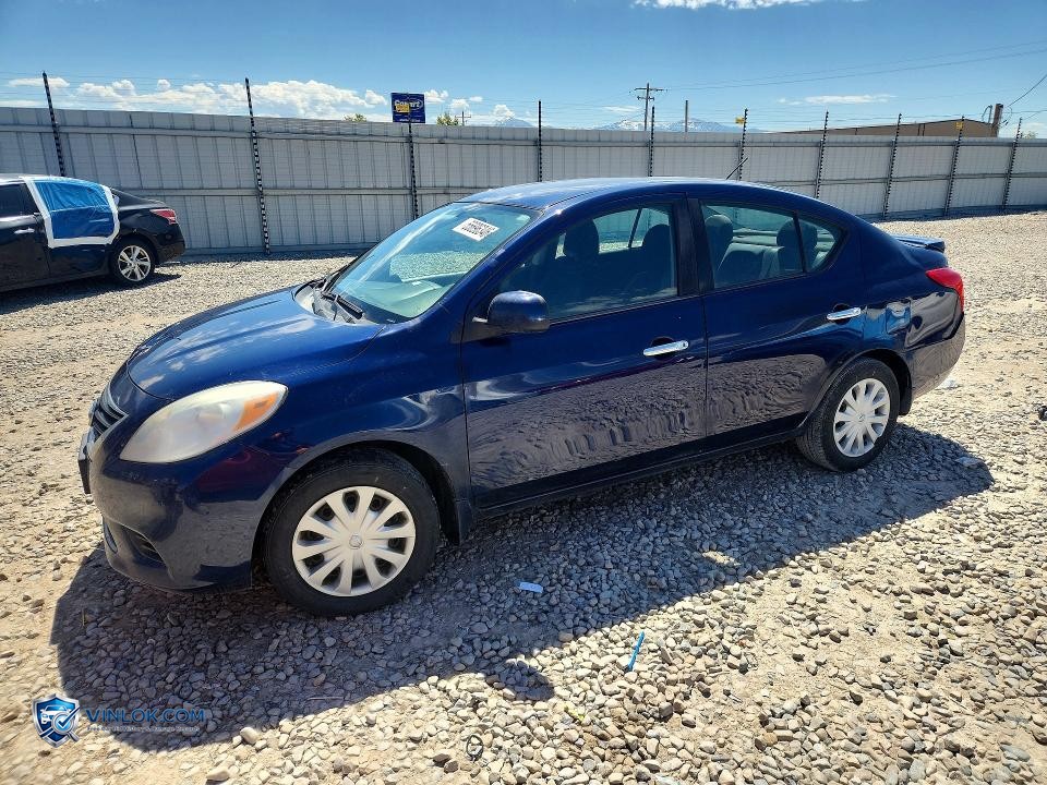 2013 NISSAN VERSA 1.6 S – Lot 55696346 auction photo