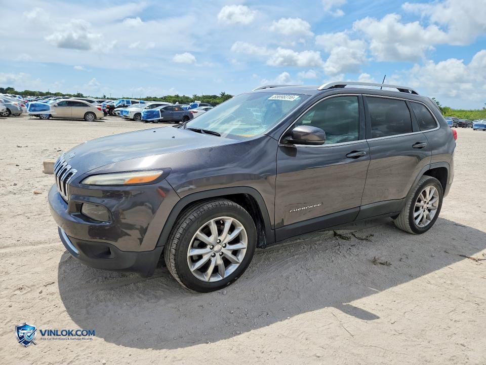 2016 JEEP CHEROKEE LIMITED – Lot 55698316 auction photo