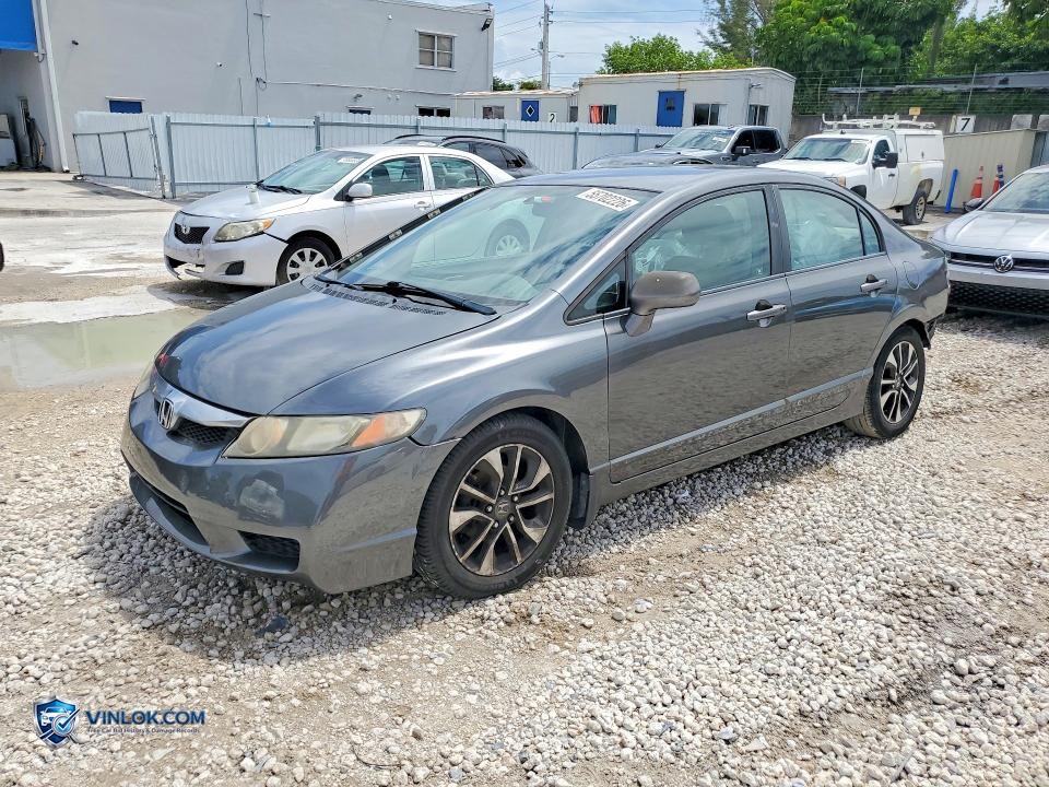 2010 HONDA CIVIC LX – Lot 55702226 auction photo