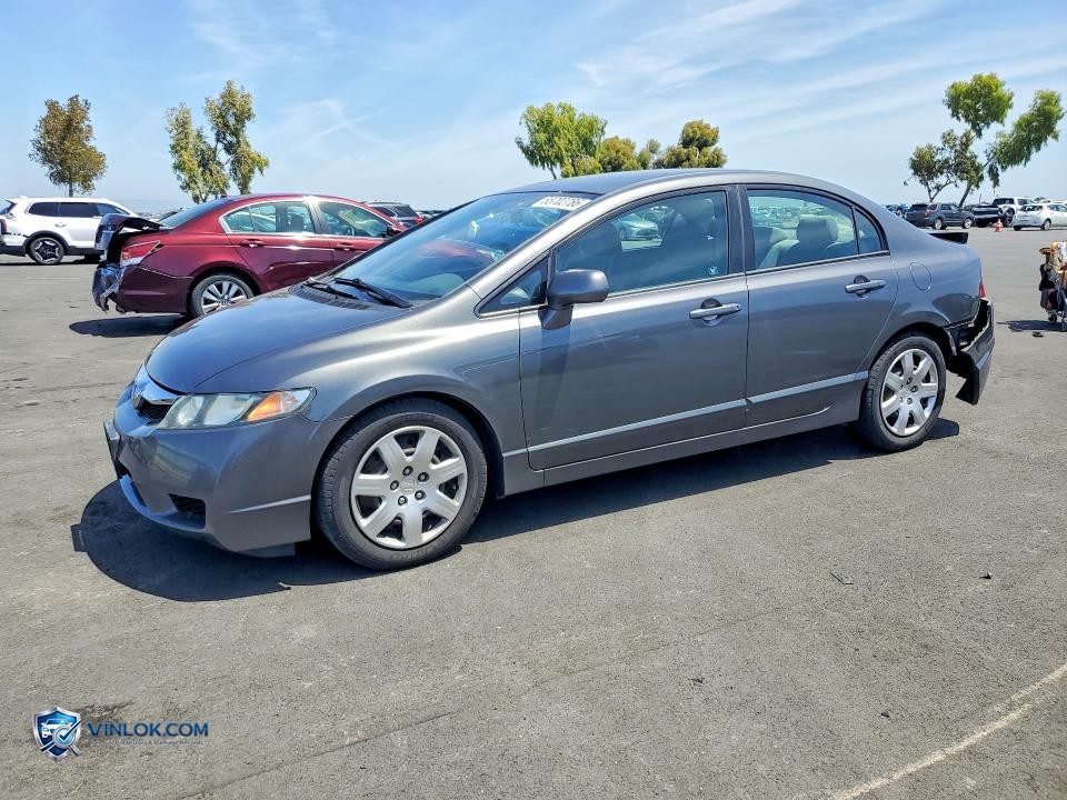 2010 HONDA CIVIC LX – Lot 55702786 auction photo