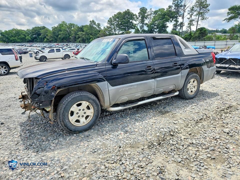 2002 CHEVROLET AVALANCHE C1500 – Lot 55705246 auction photo