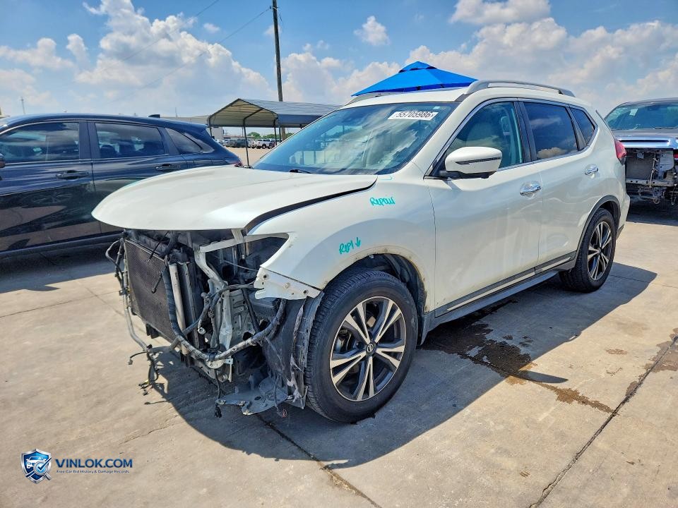 2017 NISSAN ROGUE SL – Lot 55705986 auction photo