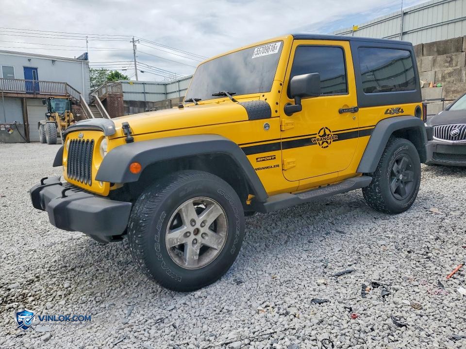 2015 JEEP WRANGLER SPORT – Lot 55709616 auction photo