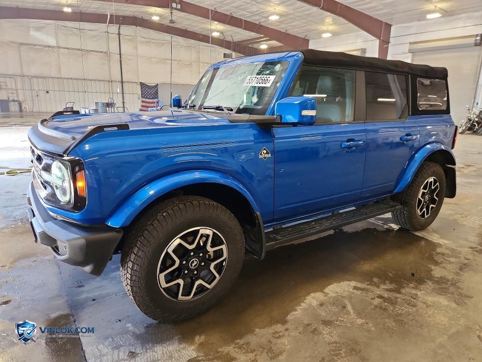 2022 FORD BRONCO BASE – Lot 55710566 auction photo