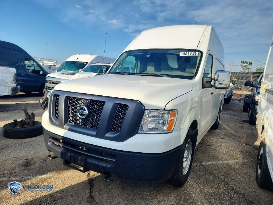 2014 NISSAN NV 2500 HD S – Lot 55711436 auction photo