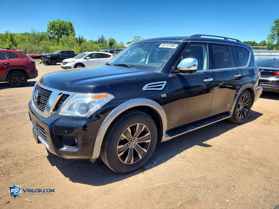 2018 NISSAN ARMADA PLATINUM – Lot 55712436 auction photo