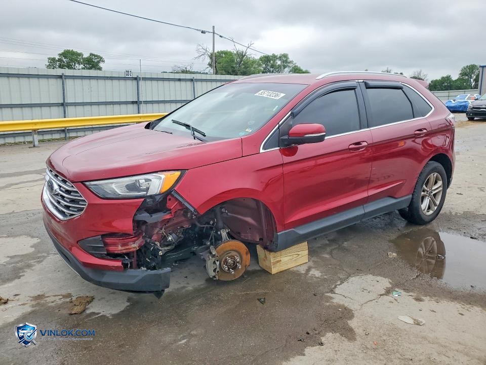2019 FORD EDGE SEL – Lot 55713236 auction photo