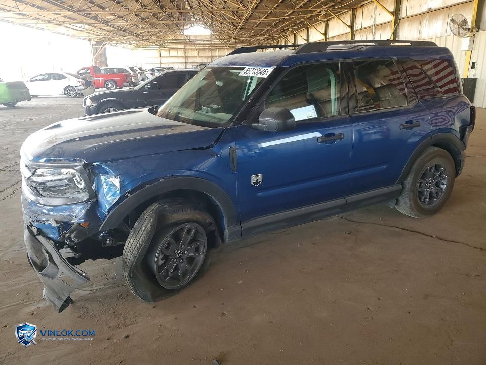 2024 FORD BRONCO SPORT BIG BEND – Lot 55713546 auction photo
