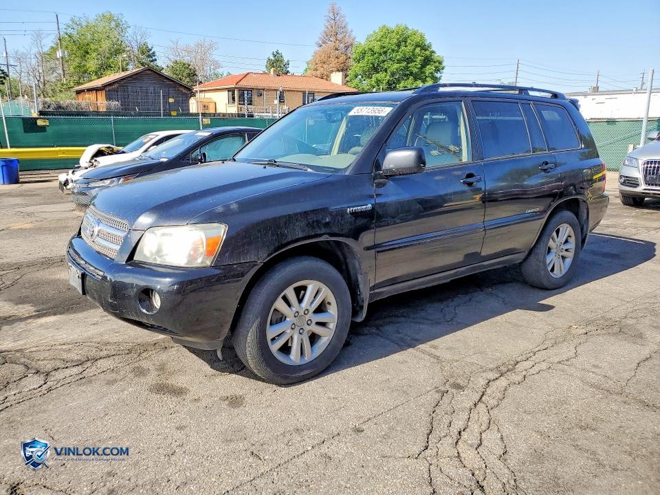 2007 TOYOTA HIGHLANDER HYBRID – Lot 55713956 auction photo