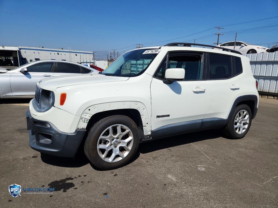 2015 JEEP RENEGADE LATITUDE – Lot 55716256 auction photo