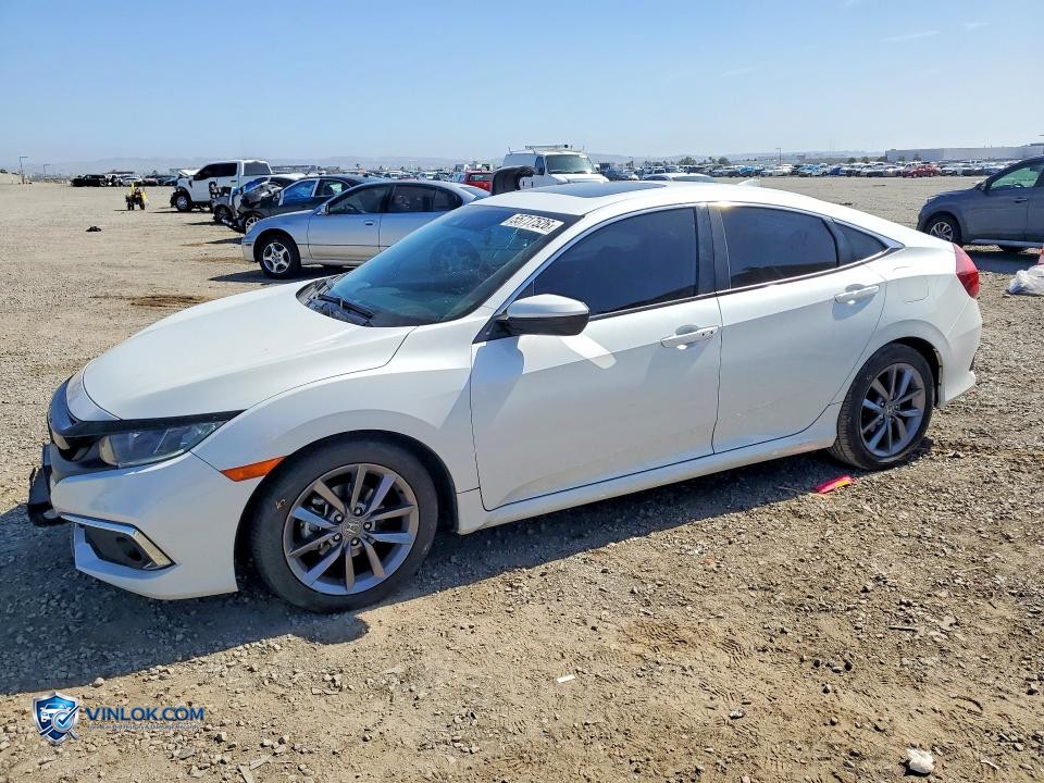 2019 HONDA CIVIC EX – Lot 55717526 auction photo