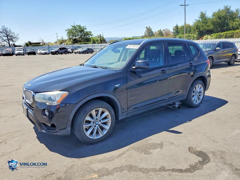 2016 BMW X3 SDRIVE28I – Lot 55719016 auction photo