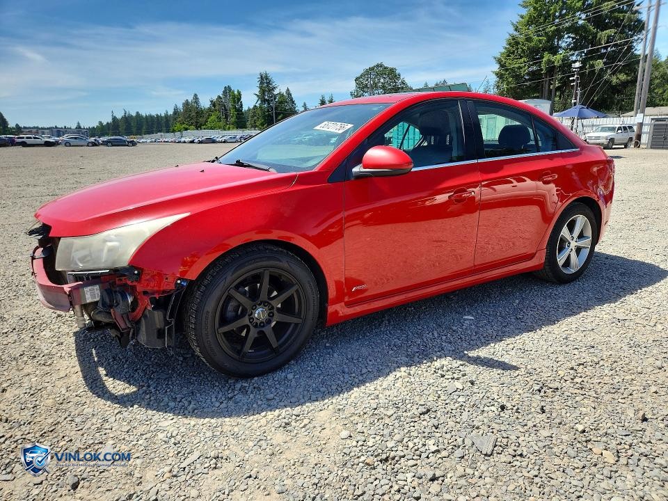 2012 CHEVROLET CRUZE LT – Lot 55721756 auction photo