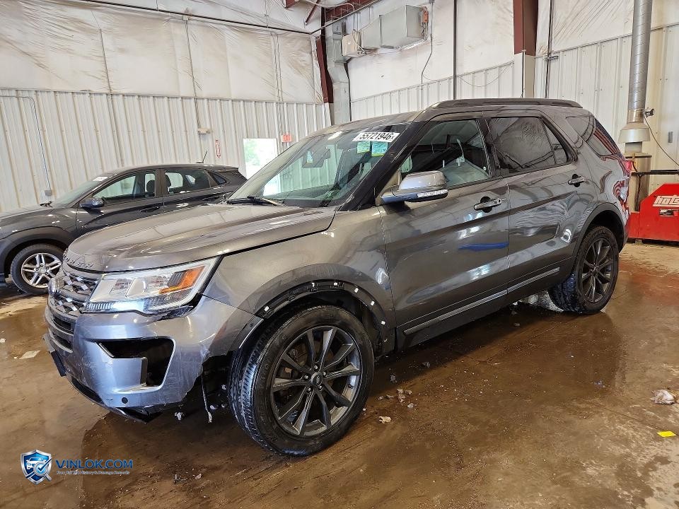 2018 FORD EXPLORER XLT – Lot 55721946 auction photo