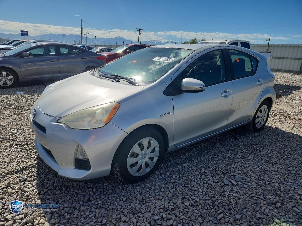 2012 TOYOTA PRIUS C TWO – Lot 55722856 auction photo