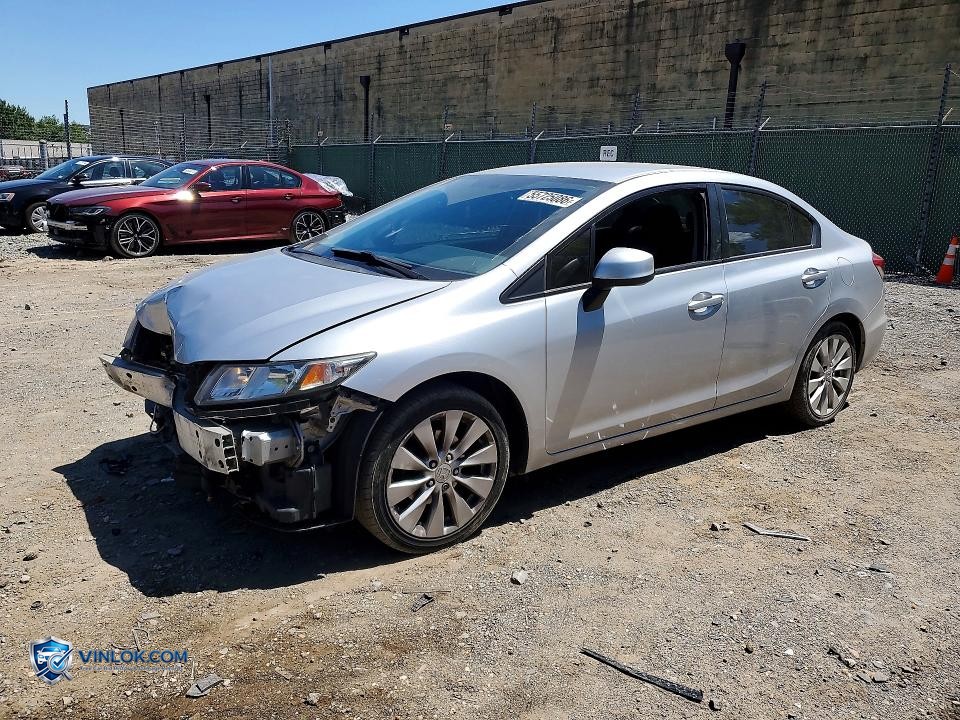 2013 HONDA CIVIC LX – Lot 55725086 auction photo