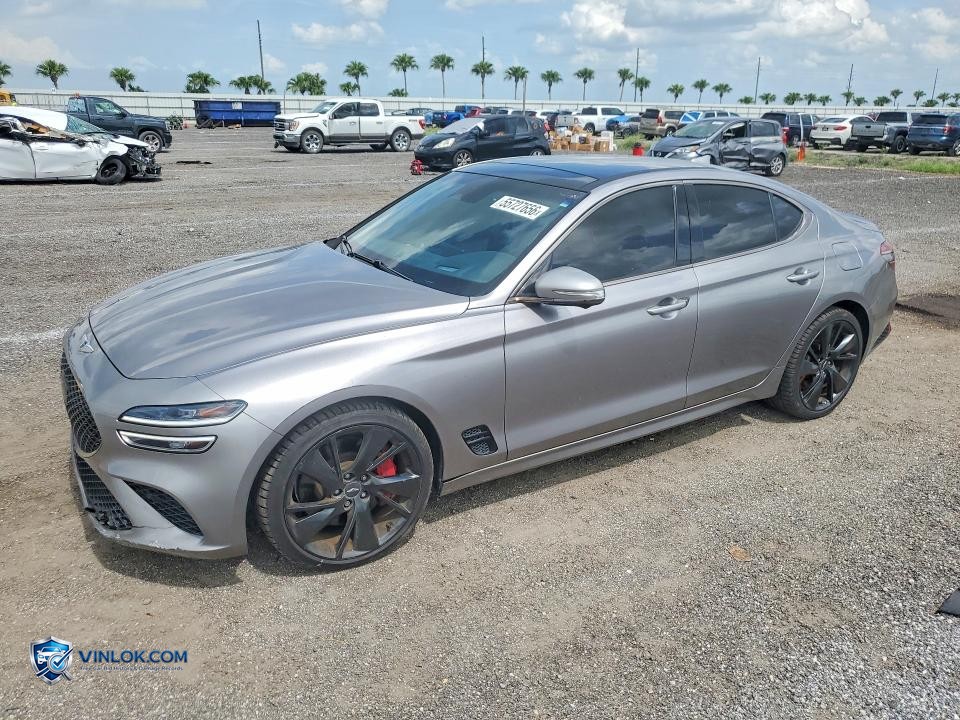 2022 GENESIS G70 3.3T STANDARD – Lot 55727656 auction photo