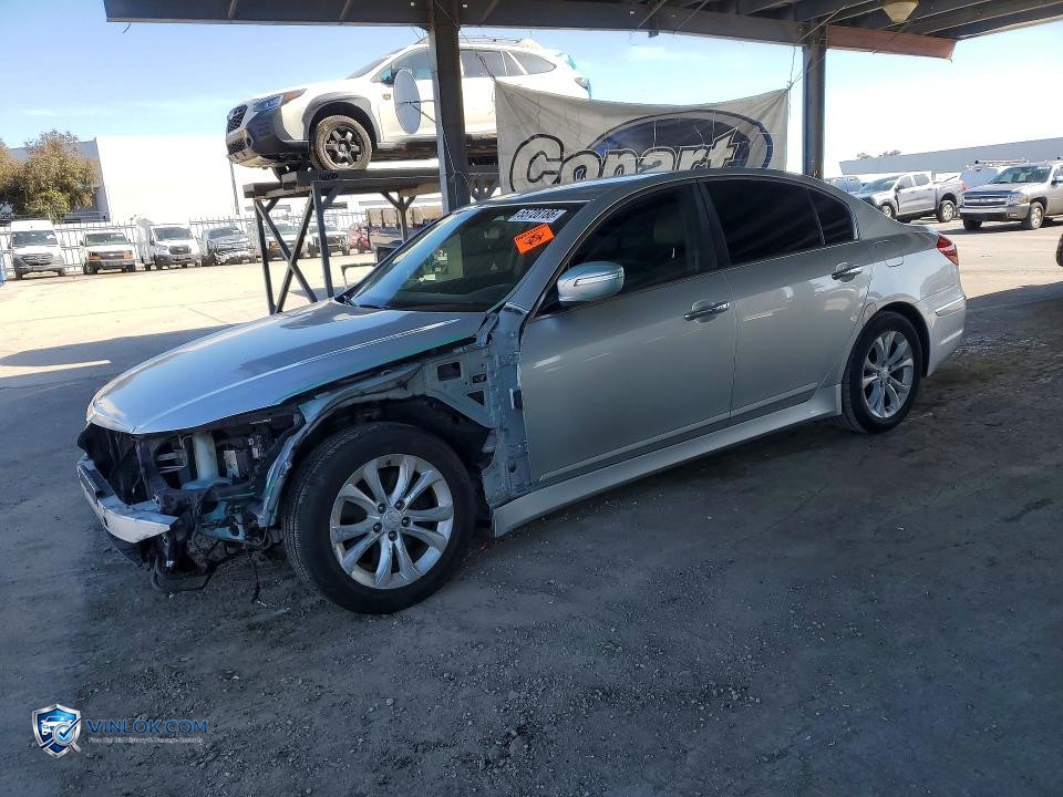 2013 HYUNDAI GENESIS 3.8L – Lot 55728186 auction photo