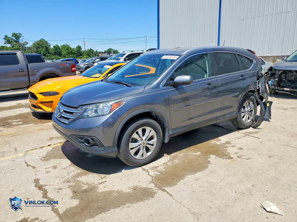 2014 HONDA CR-V EXL – Lot 55729126 auction photo