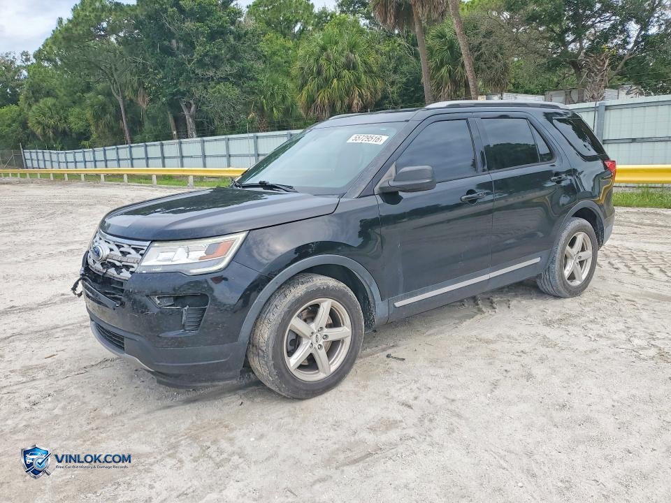 2018 FORD EXPLORER XLT – Lot 55729516 auction photo