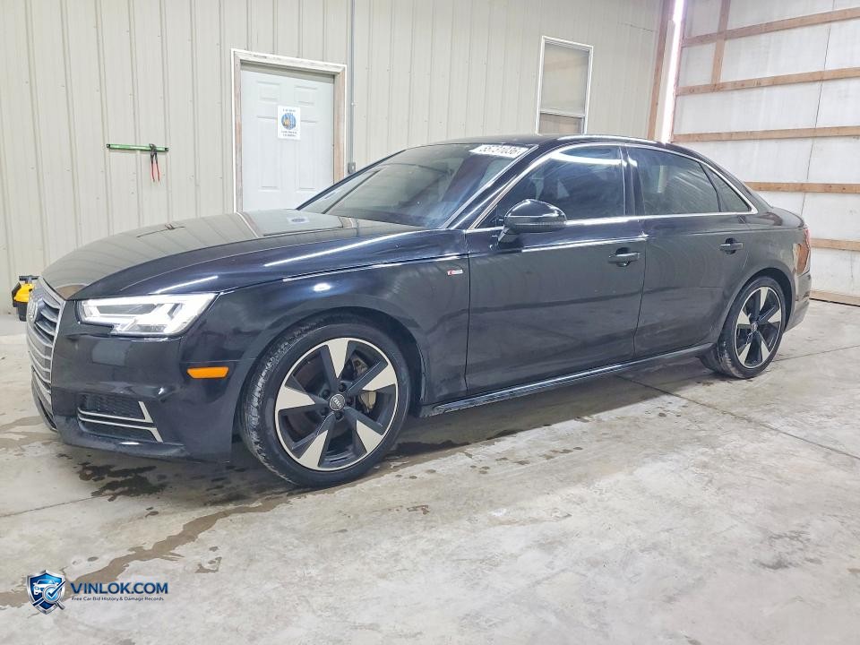 2017 AUDI A4 PREMIUM PLUS – Lot 55731036 auction photo