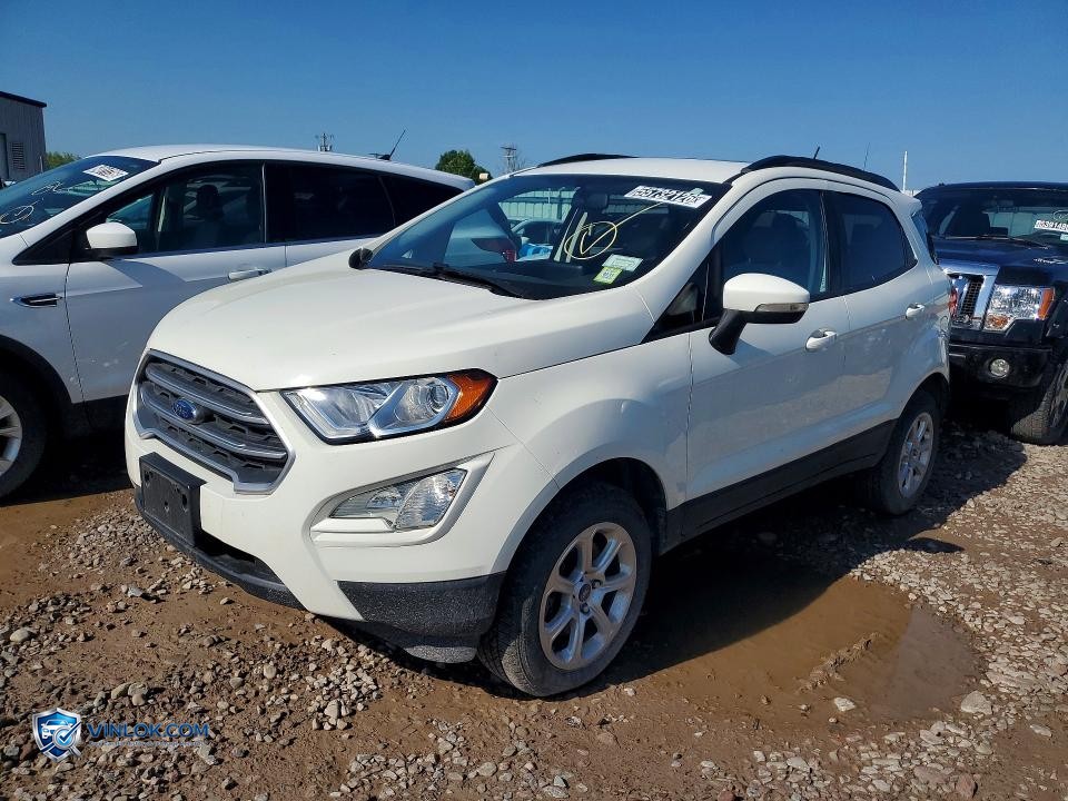 2020 FORD ECOSPORT SE – Lot 55732126 auction photo