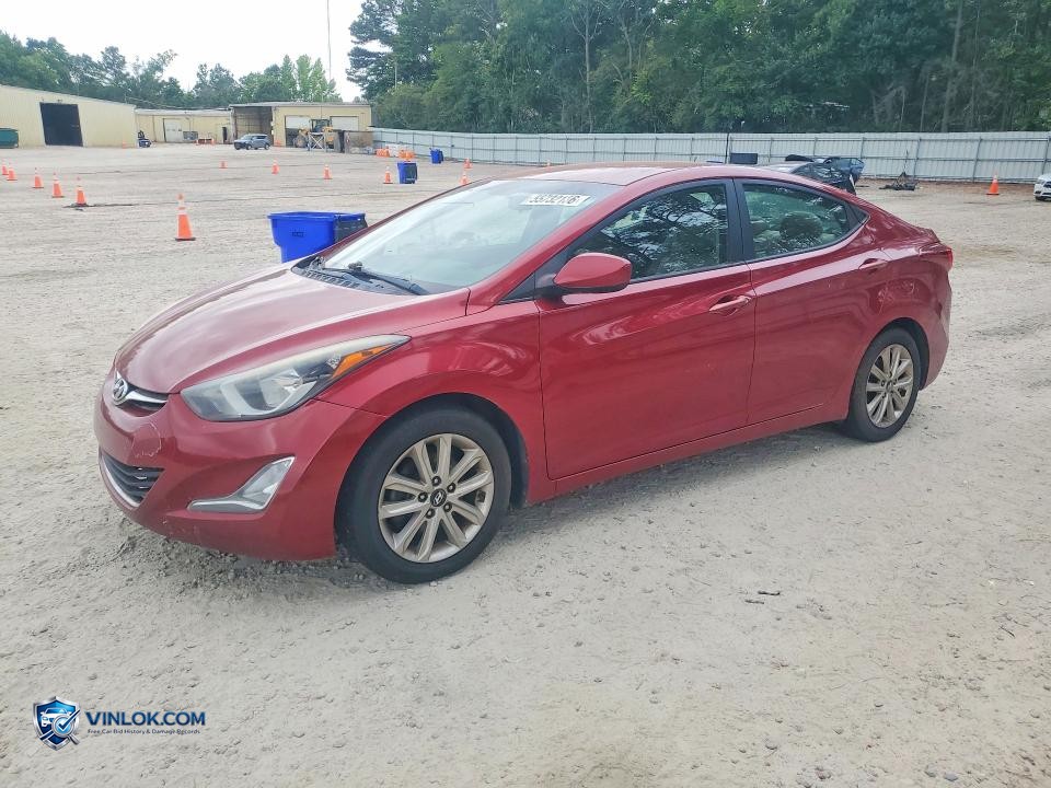 2014 HYUNDAI ELANTRA SE – Lot 55732136 auction photo