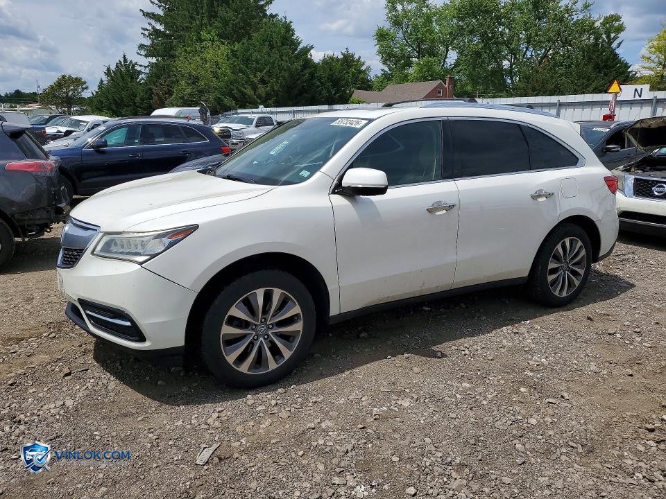 2014 ACURA MDX TECHNOLOGY – Lot 55733426 auction photo