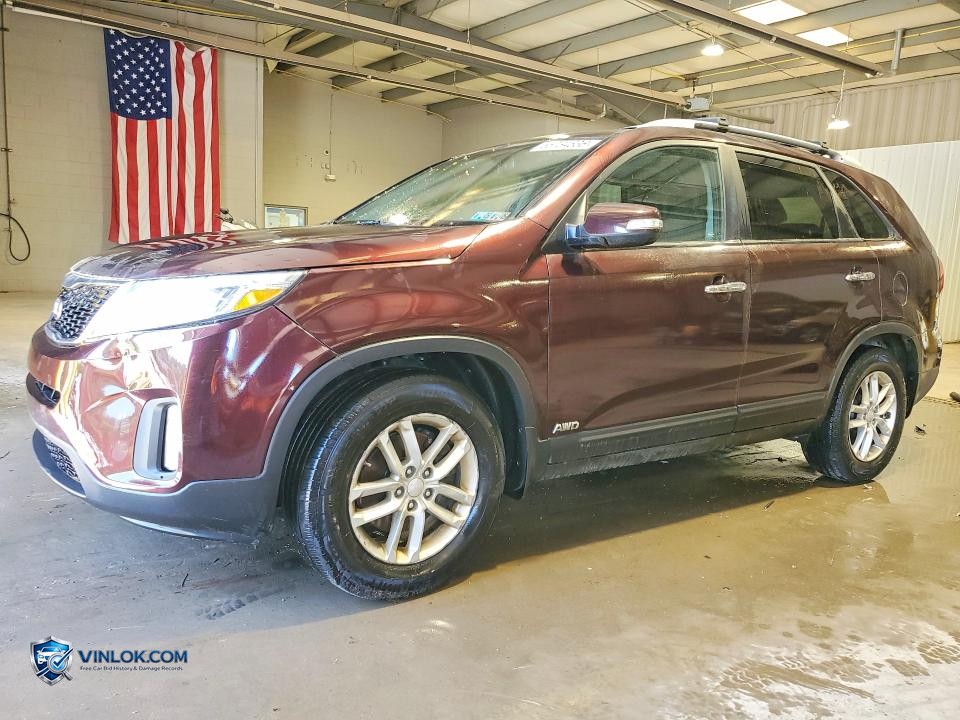2014 KIA SORENTO LX – Lot 55734636 auction photo