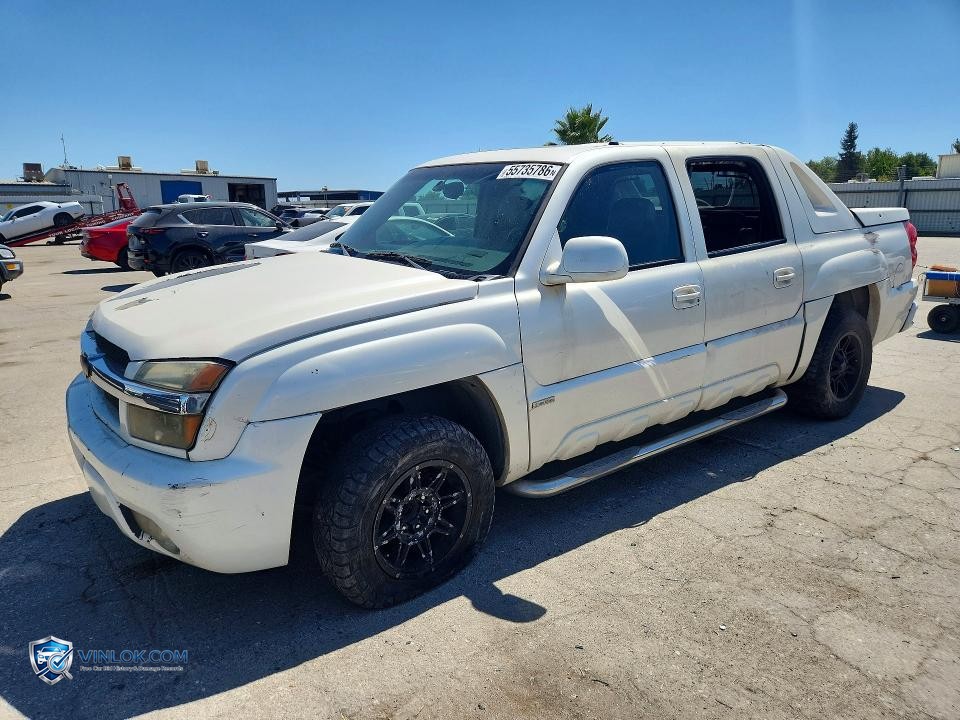 2003 CHEVROLET AVALANCHE C1500 – Lot 55735786 auction photo