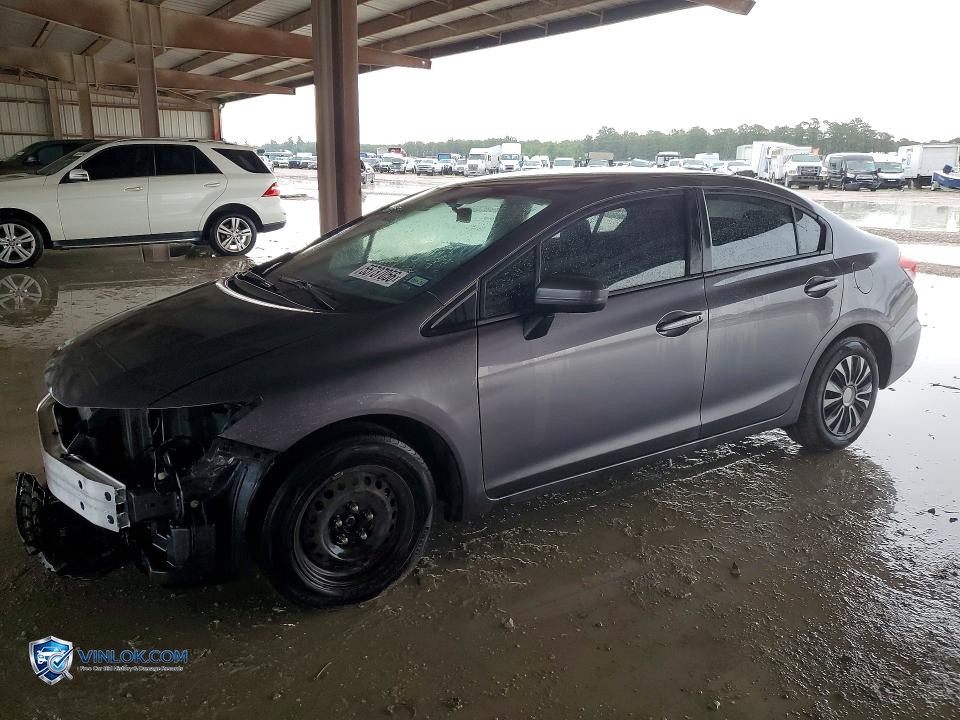 2014 HONDA CIVIC LX – Lot 55737056 auction photo